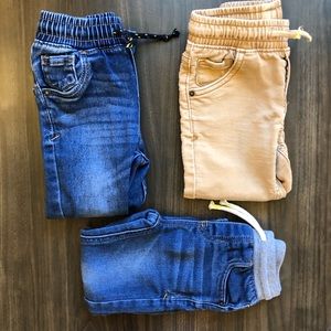 Lot of 3 Toddler Boys Jeans & Pants